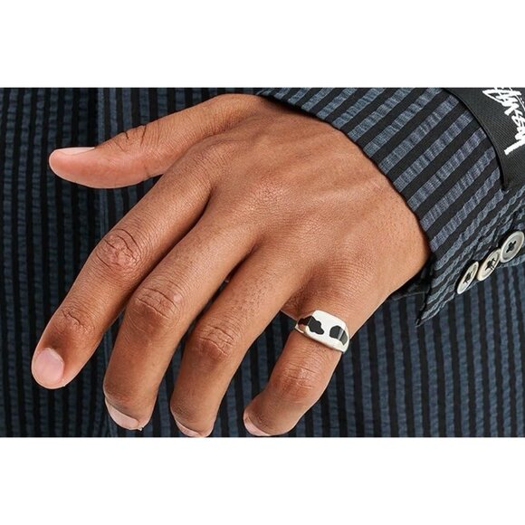 ELLIE MERCER Multi Piece Signet Ring